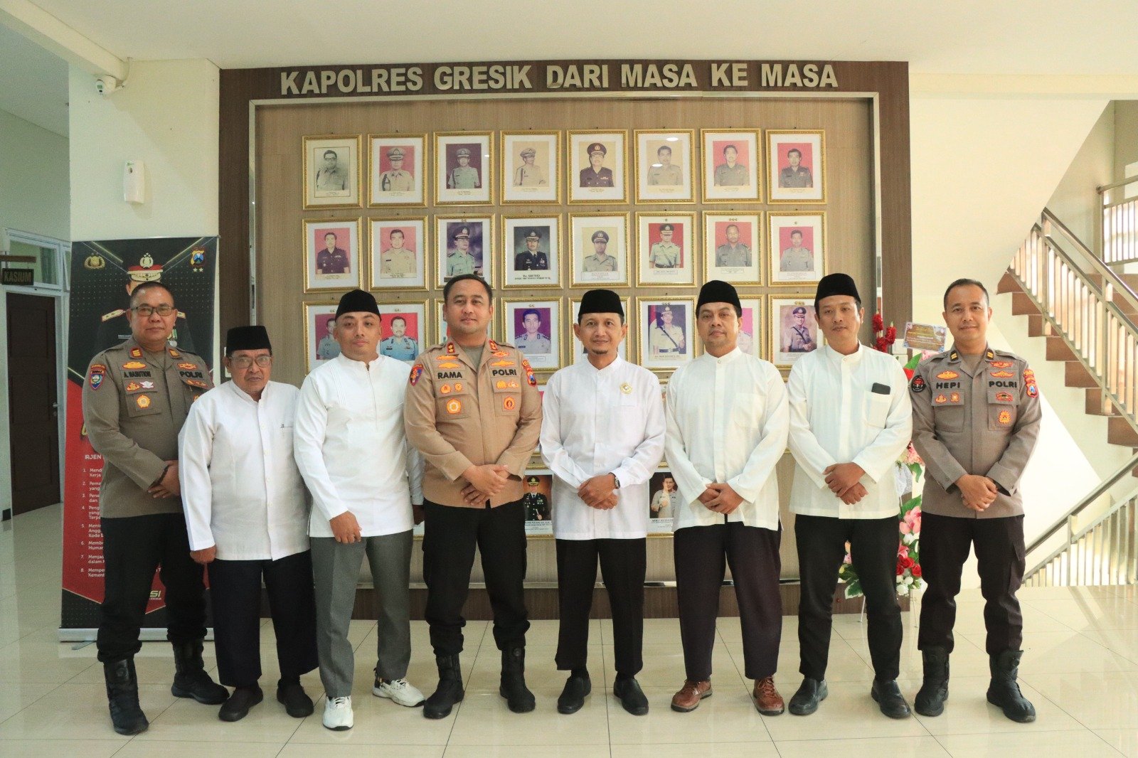 Kapolres Gresik Terima Silaturahmi DPD LDII, Perkuat Sinergi Jaga Kamtibmas