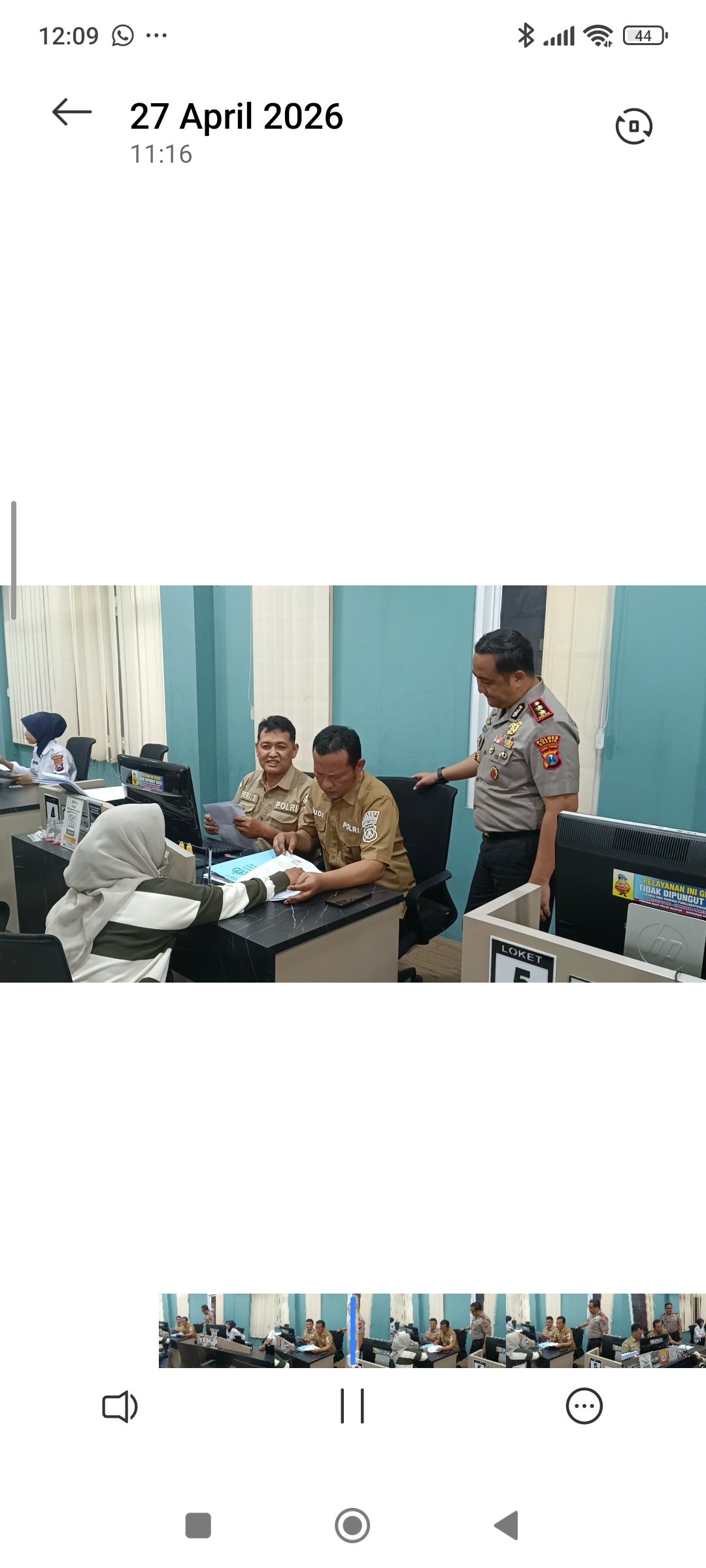 Pastikan Warga Terlayani Optimal, Kapolres Gresik Pantau SKCK hingga Layanan 110