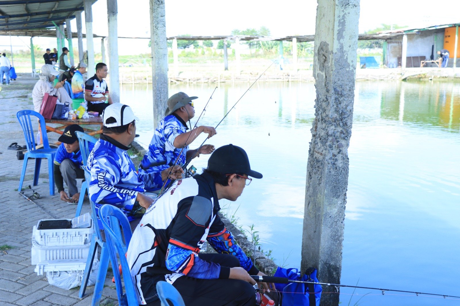 Kapolres Gresik Cup Fishing Championship Meriahkan Hari Bhayangkara ke-80, Pererat Sinergi Polri, Media dan Masyarakat
