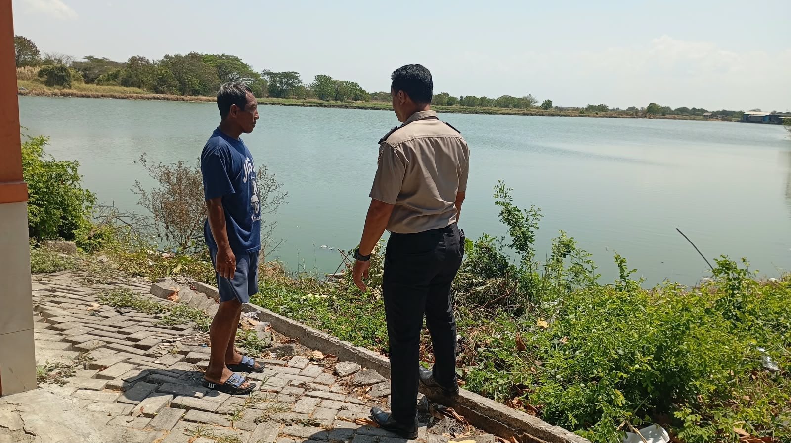 Tinjau Langsung Tambak di Kawistowindu, Polri Komit Genjot Produktivitas Perikanan